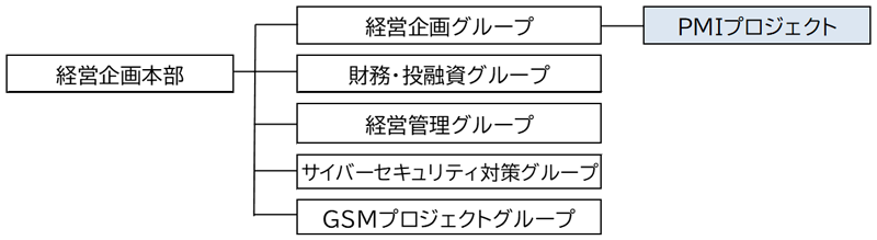 組織図（PMIプロジェクト）