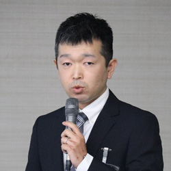 画像:発表の様子(大島氏)