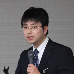 画像:発表の様子(権氏)