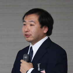 画像:発表の様子(武田氏)